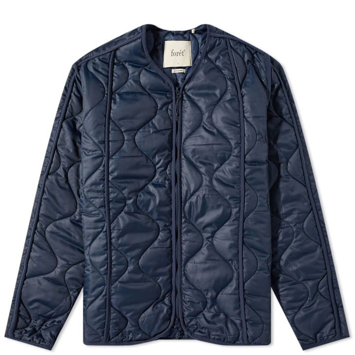 Photo: Foret Men's Humid Liner Jacket in Navy