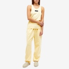 Fear of God ESSENTIALS Women's Tank Top in Garden Yellow