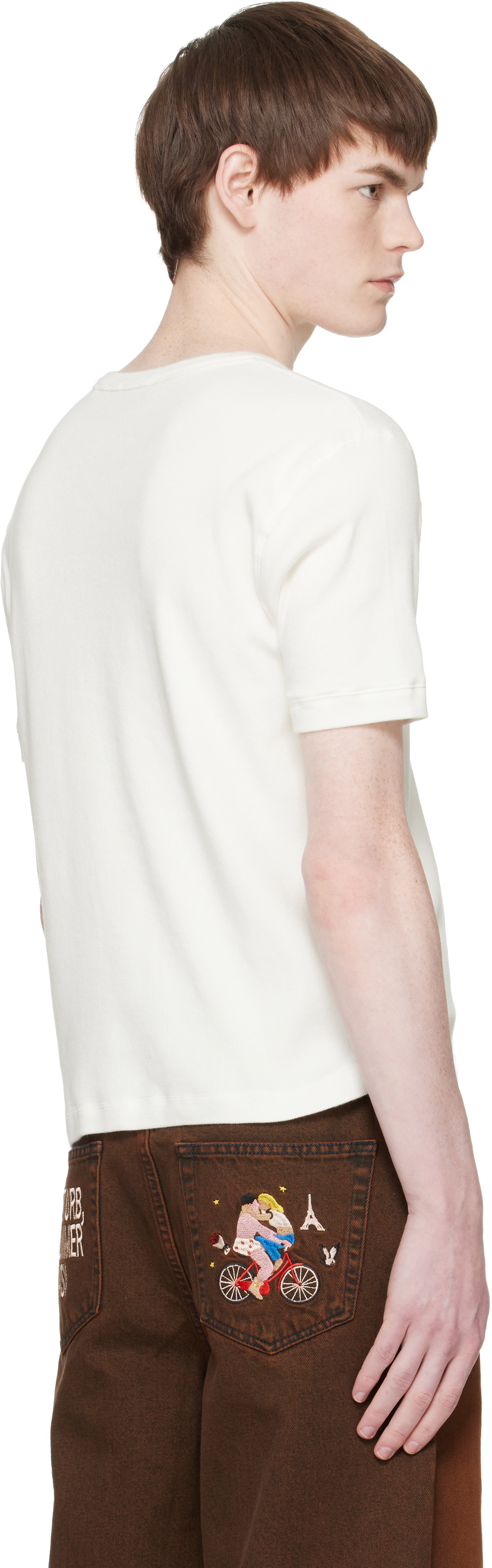 Carne Bollente Off-White 'Sounds gay, we're in' T-shirt