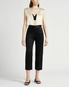 Forte_forte Womens Tailored Vest in Beige