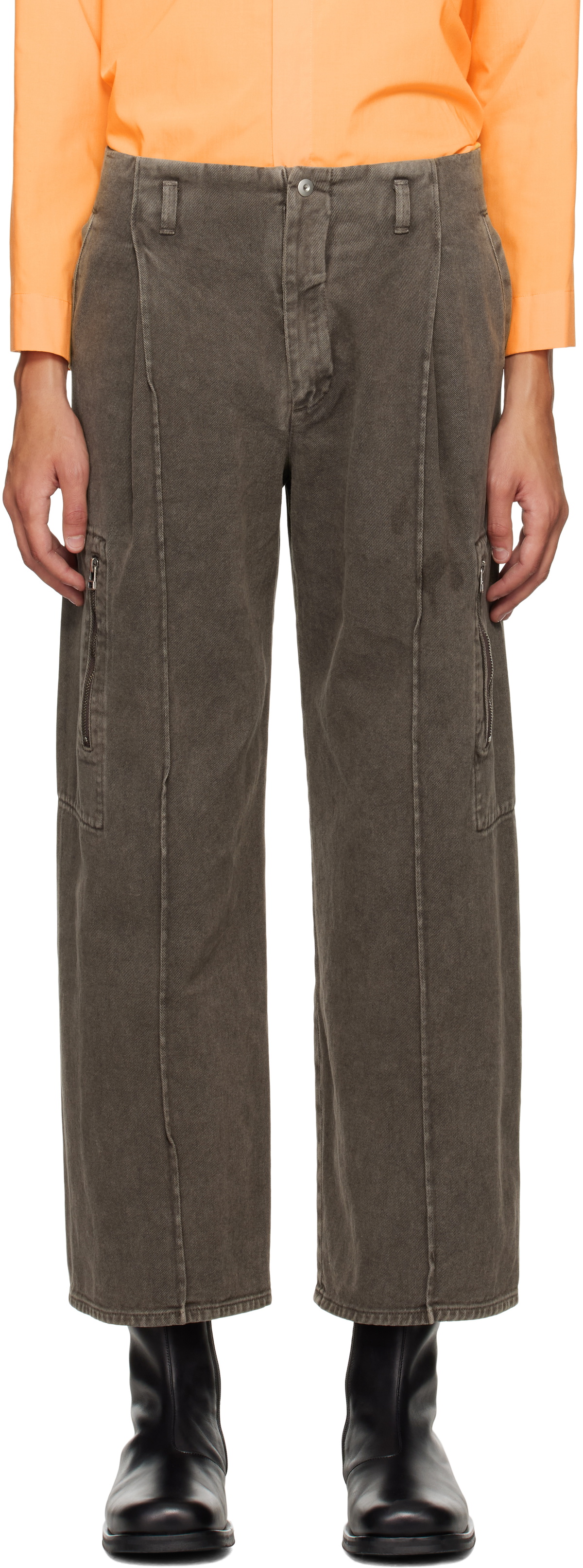 Totem Cargo Trousers in Dark Grey – SVRN