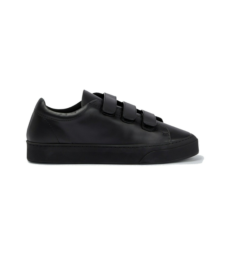 Photo: The Row - Dean leather low-top sneakers