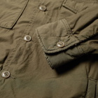 Save Khaki Fleece Lined Shirt Jacket