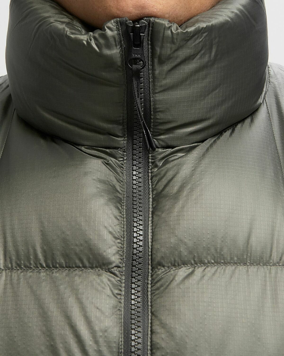 Goldwin PERTEX QUANTUM Down Vest Grey Men Goldwin