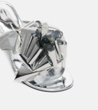 Proenza Schouler Tee Souvenir mirrored leather mules