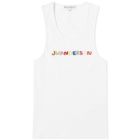 JW Anderson Women's Logo Embroidery Vest in White