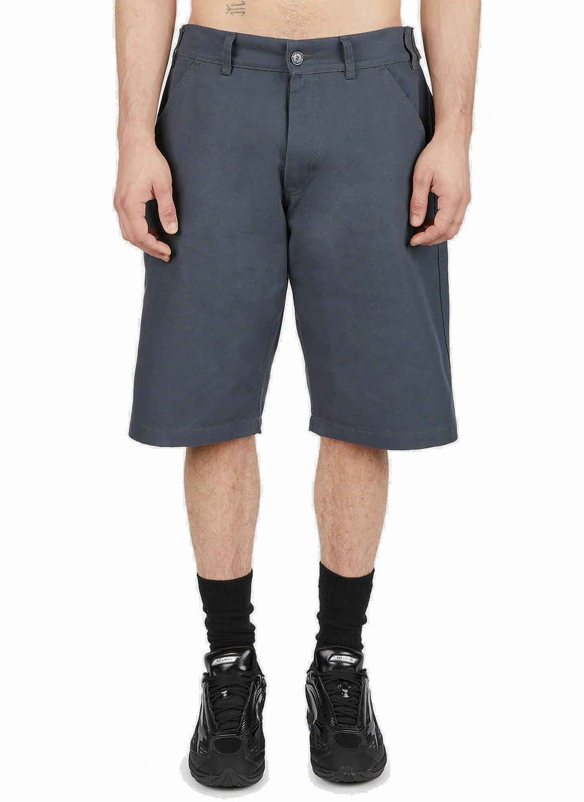 Raf Simons - Skate Shorts in Blue