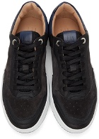 Dunhill Black Court Elite Lux Sneakers