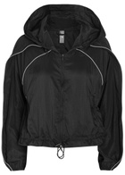 Adidas X Stella Mccartney Hooded Shell Running Jacket Black