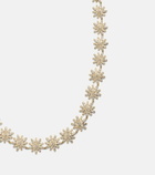 David Yurman Starburst 18kt gold necklace with diamonds