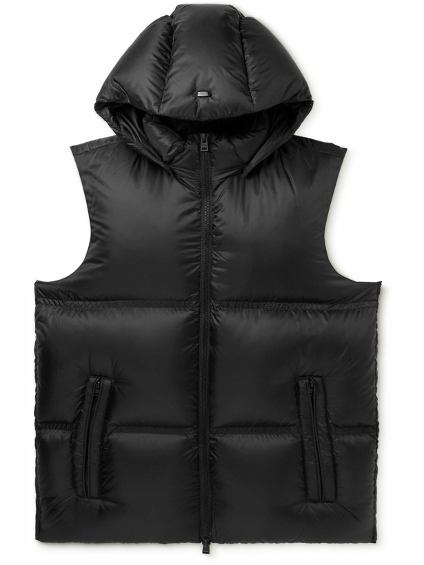 Photo: Herno - Quilted Shell Down Gilet - Black