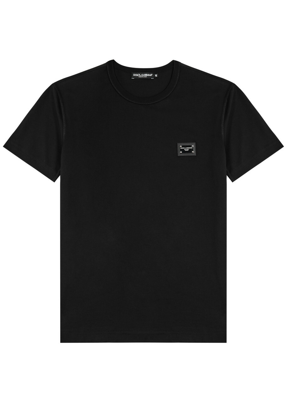 DOLCE & GABBANA - Cotton T-shirt With Logo Dolce & Gabbana
