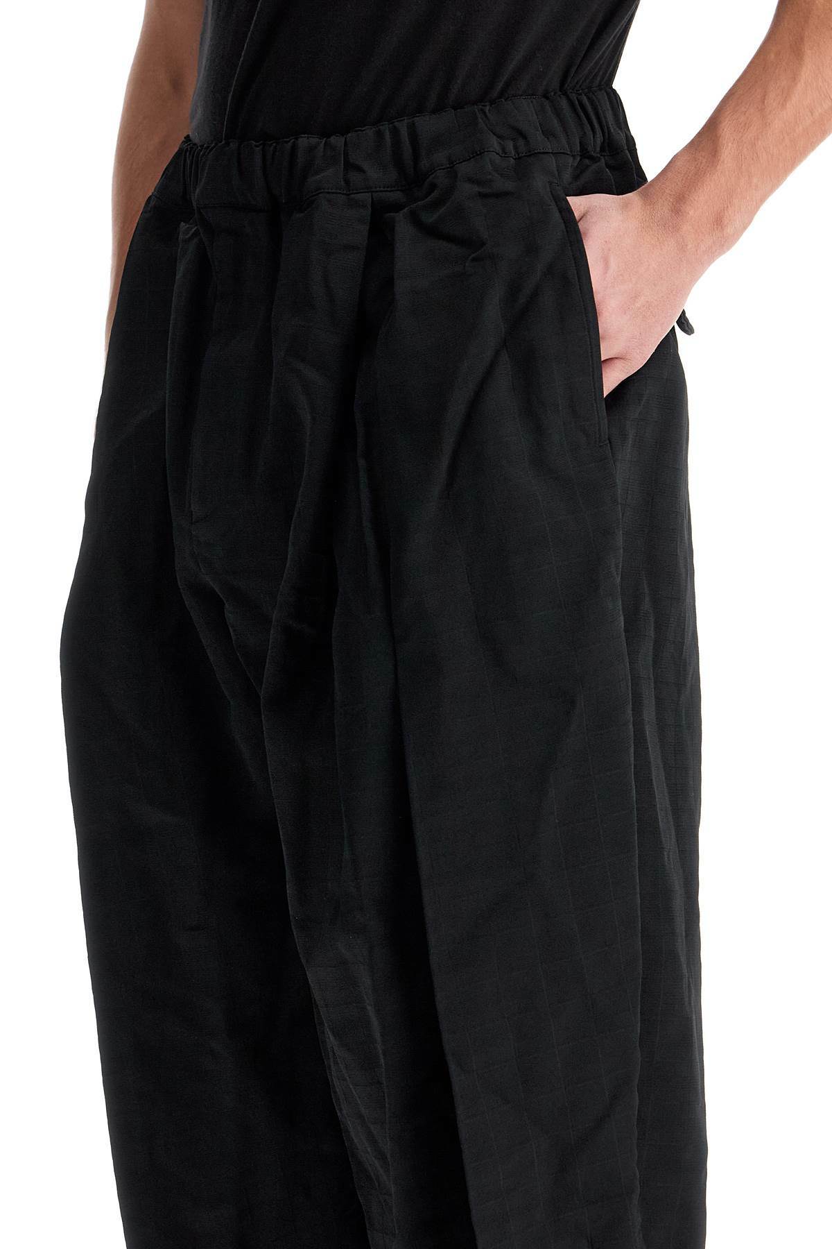 COMME DES GARCONS BLACK harem pants with pleats Black Comme des