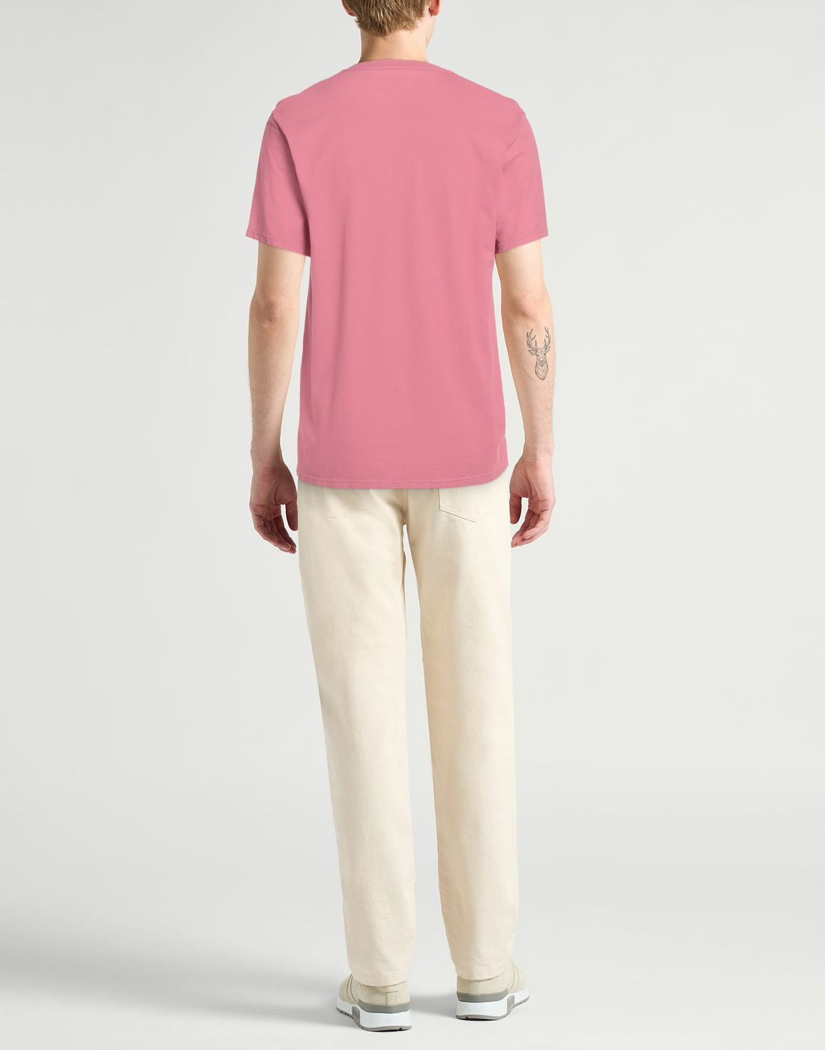 Fedeli Mens T-shirt Antique rose
