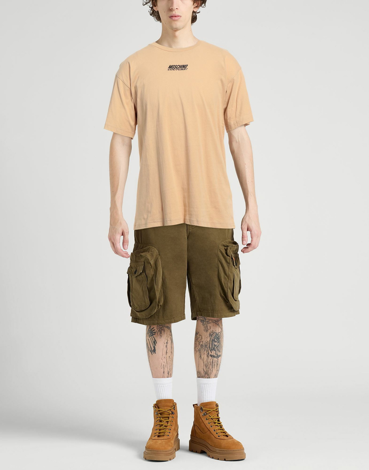 Moschino Mens T-shirt Sand