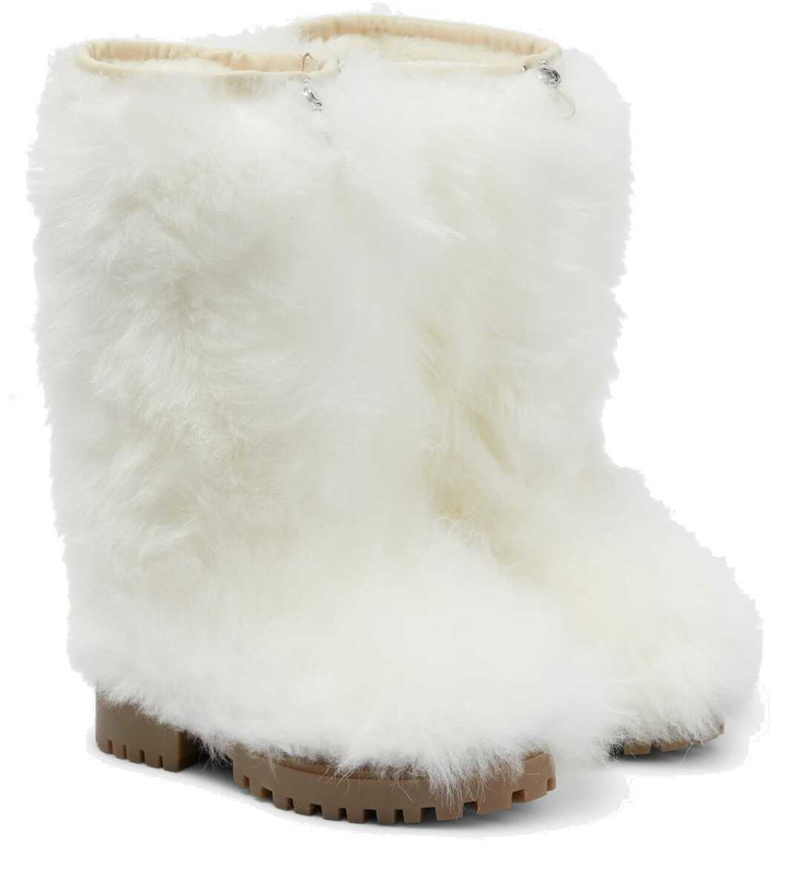 Photo: Yves Salomon Shearling boots