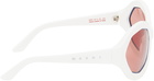 Marni White RETROSUPERFUTURE Edition Cumulus Cloud Sunglasses