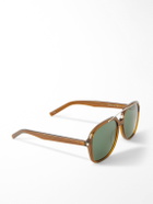 SAINT LAURENT - Squared-Frame Acetate Sunglasses