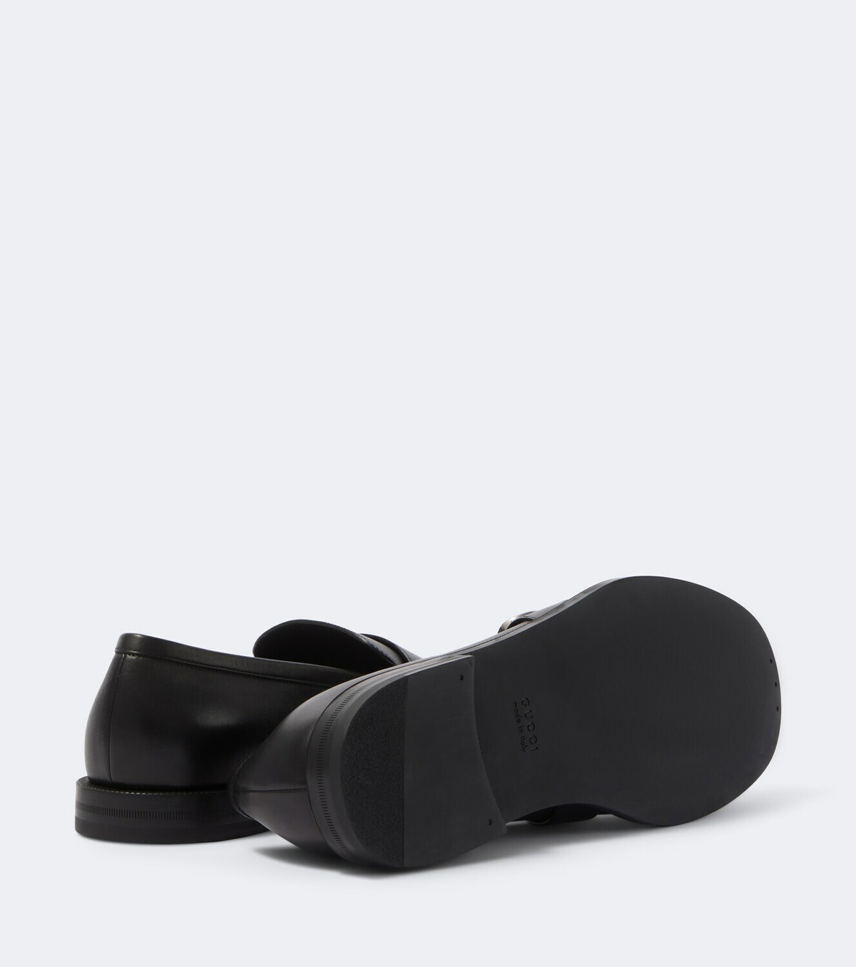 Gucci Double G leather loafers