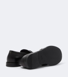 Gucci Double G leather loafers