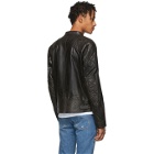 Belstaff Black Leather Outlaw Jacket