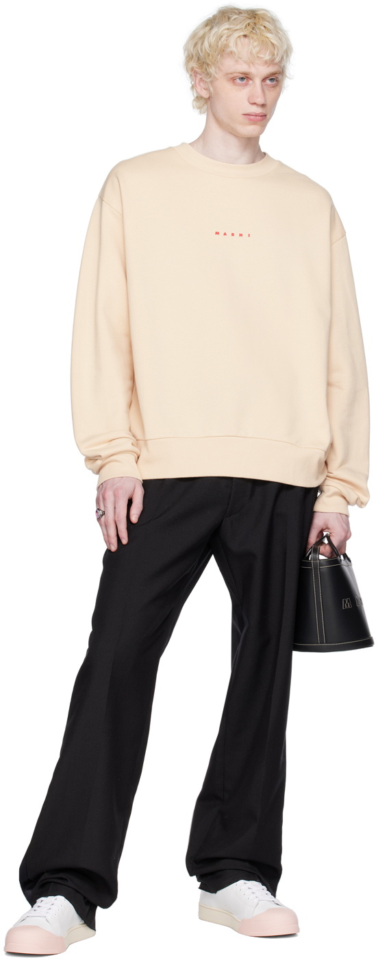 Marni Black Mini Tropicalia Bucket Bag