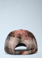 Palm Angels Curved Logo Check Cap