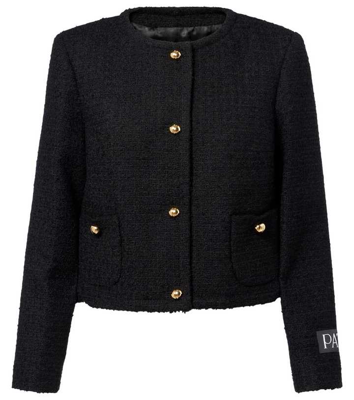 Photo: Patou Wool-blend tweed jacket