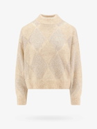 Brunello Cucinelli Sweater Beige Womens Knitwear