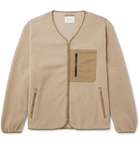 Satta - Mikah Shell-Trimmed Fleece Jacket - Neutrals