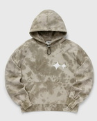 Bstn Brand Tie Dye Oversized Hoody Beige - Mens - Hoodies