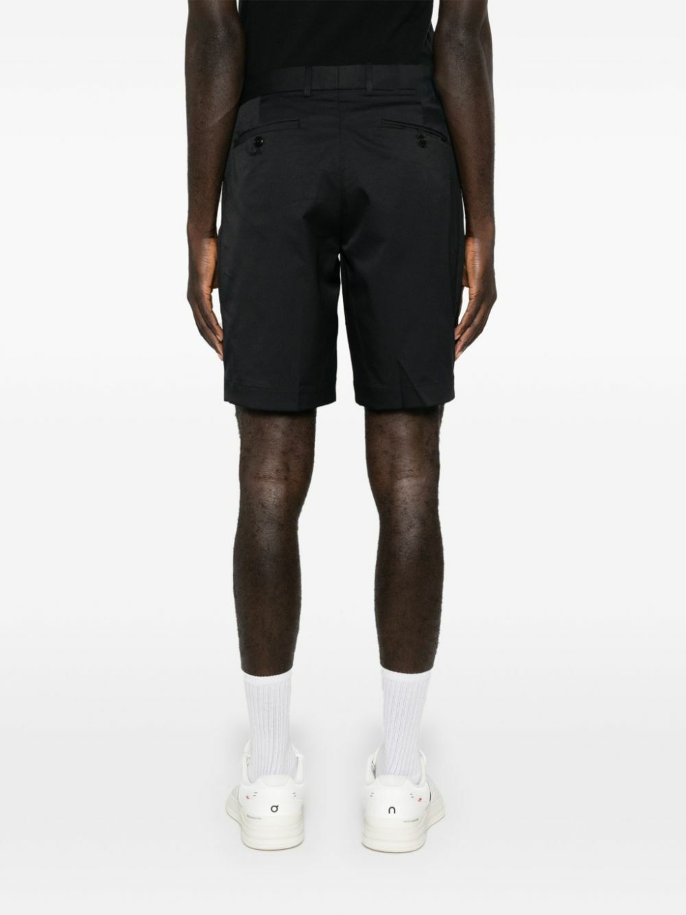 RLX Ralph Lauren Black Tailored Bermuda Shorts