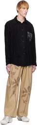 Collina Strada Black Convention Button Up Shirt