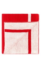 Kenzo Red Terry Fabric Beach Towel
