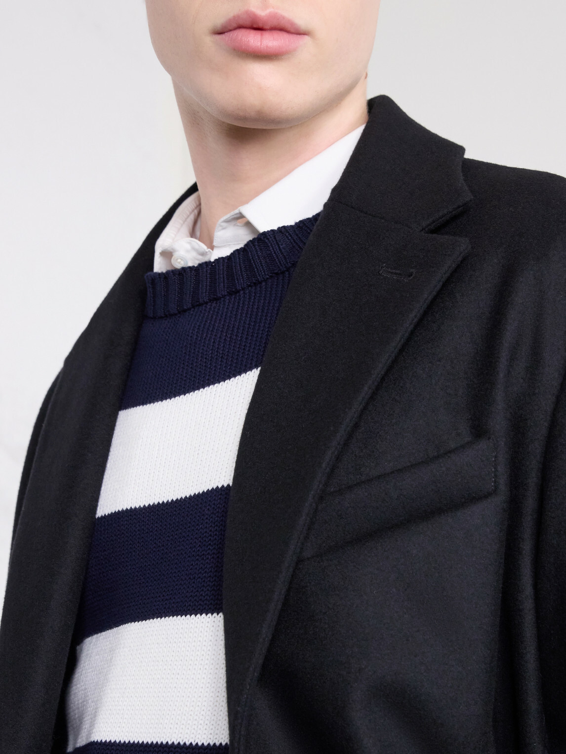 Barena - Wool-Blend Coat - Black