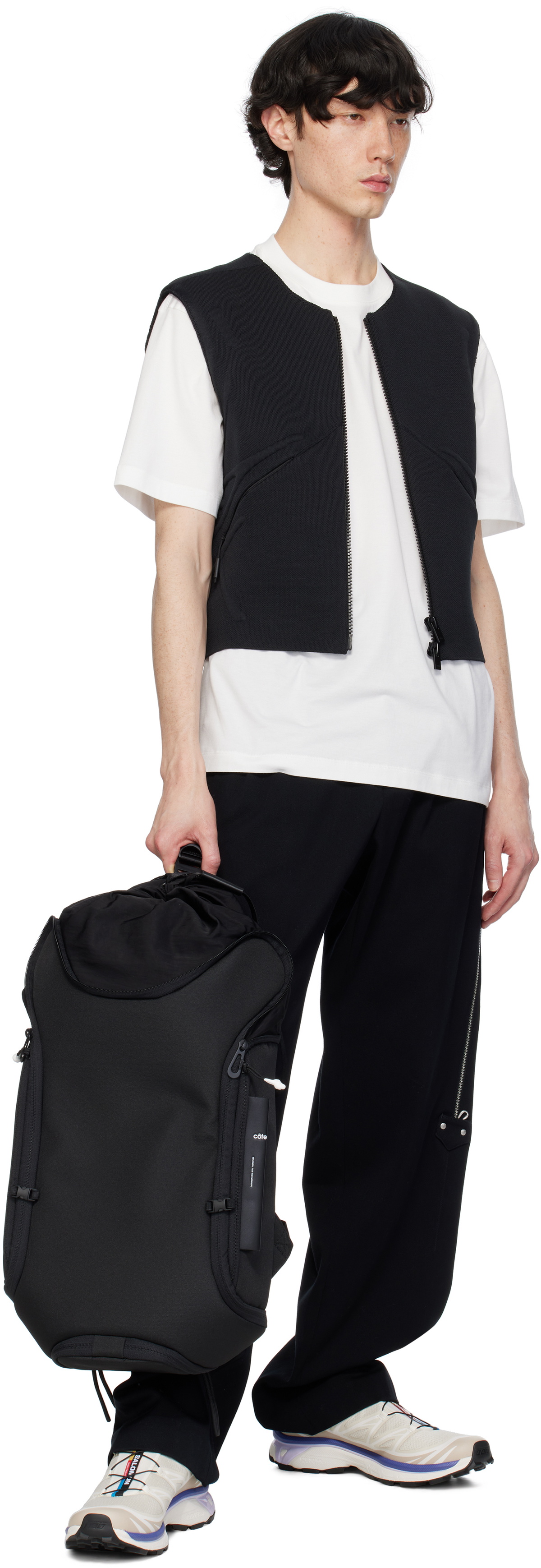 Côte&Ciel Black Avon EcoYarn Backpack