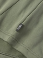 Colmar - Slim-Fit Logo-Print Stretch-Jersey Half-Zip Base Layer - Green