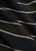 Vince Striped Cotton and Cashmere-blend T-shirt Stripe