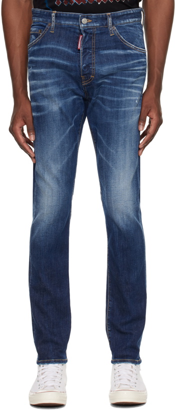 Photo: Dsquared2 Indigo Cool Guy Jeans