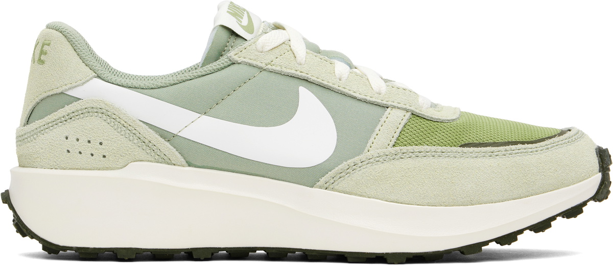 nike waffle ones green