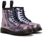Dr. Martens Baby Purple Reptile 1460 Boots