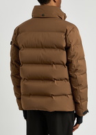 Moncler Grenoble Montgetech Hooded Quilted Shell ski Jacket Brown