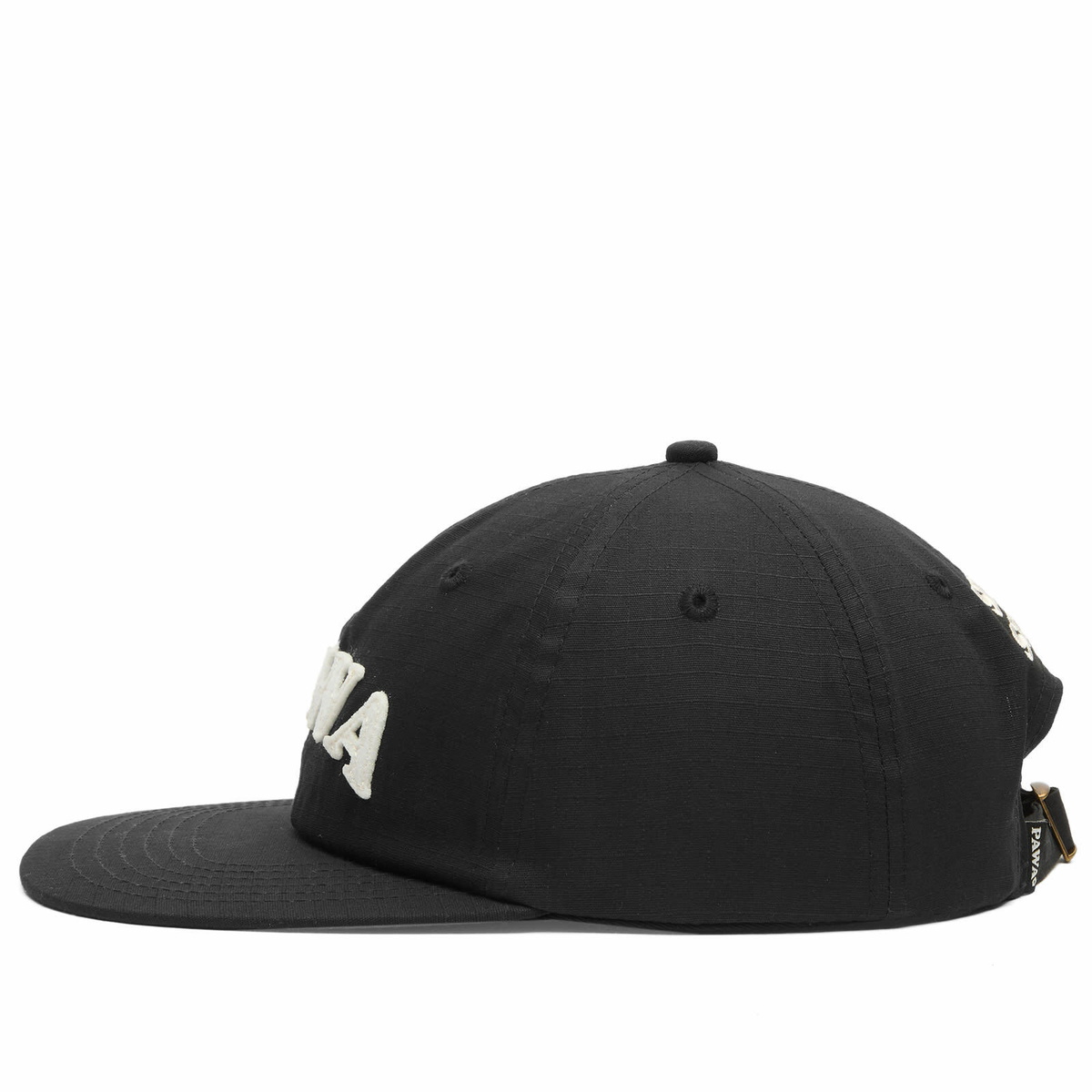 Pawa Speed Sports Men's Pawa 6 Panel Cap in Black 