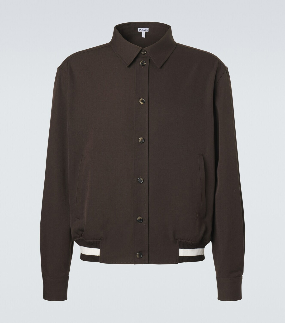 Loewe Wool gabardine blouson jacket