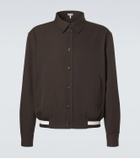 Loewe Wool gabardine blouson jacket