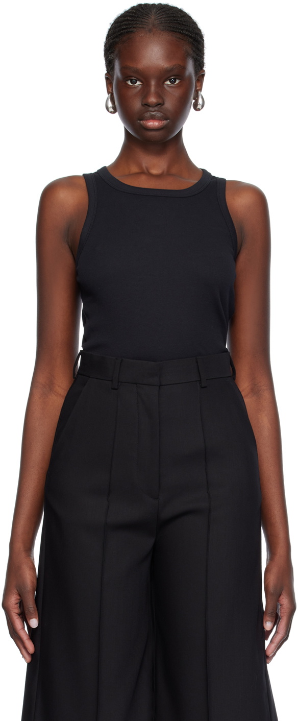 Teurn Studios Black Ella Tank Top