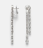 Bucherer Fine Jewellery Classics Twist 18kt white gold earrings with diamonds