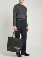 Jil Sander Panelled Wool Jumper Blue