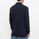 Paul Smith Men's Long Sleeve Zebra Polo Shirt in Navy