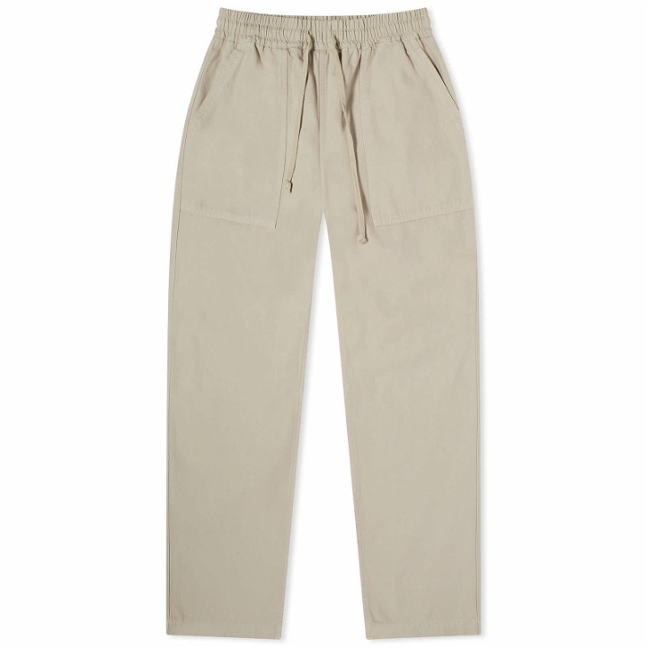 Photo: Service Works Men's Classic Canvas Chef Pants in Stone
